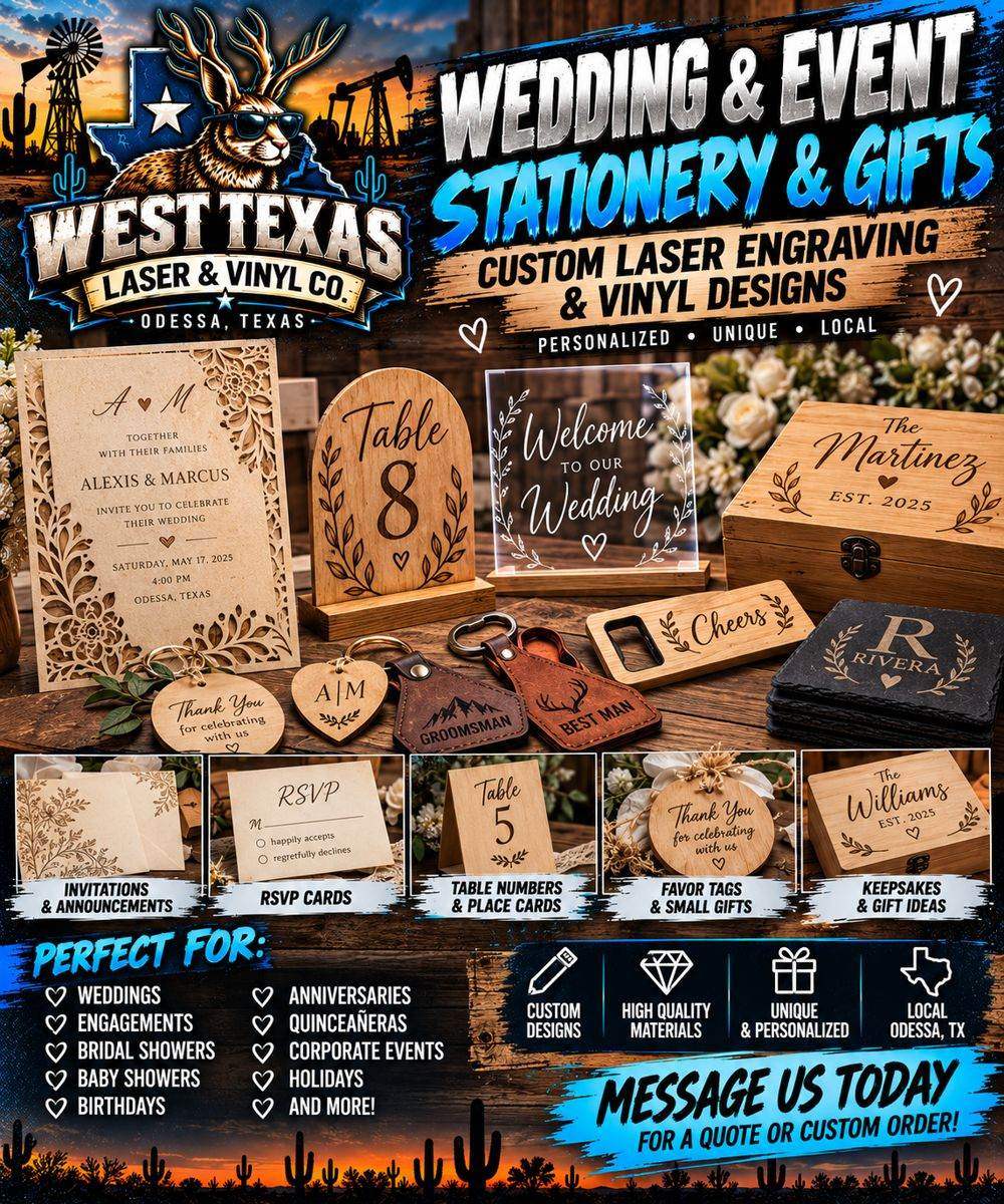 Wedding & Event Stationery & Gifts flyer
